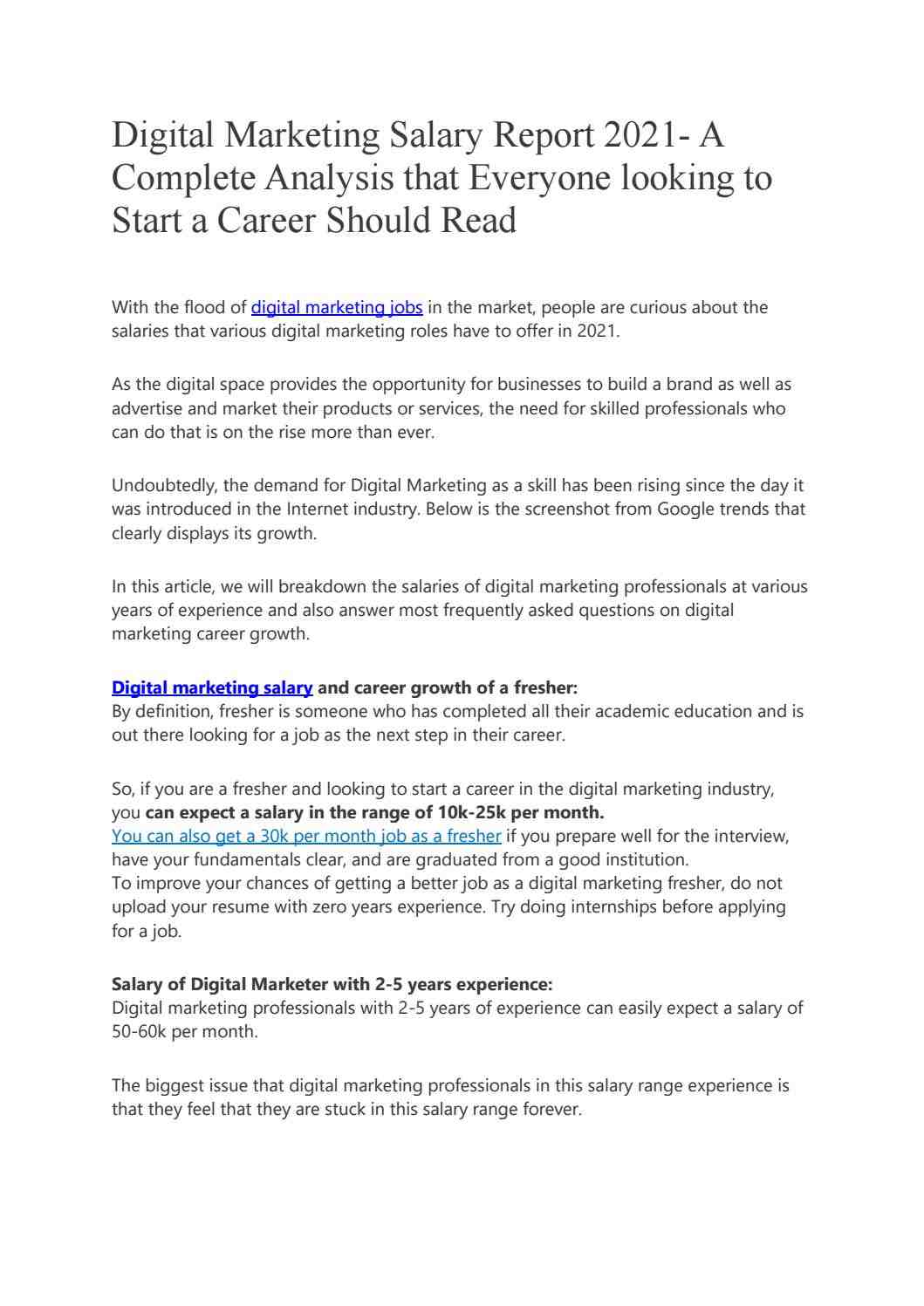 Quelle entreprise pour marketing digital ?